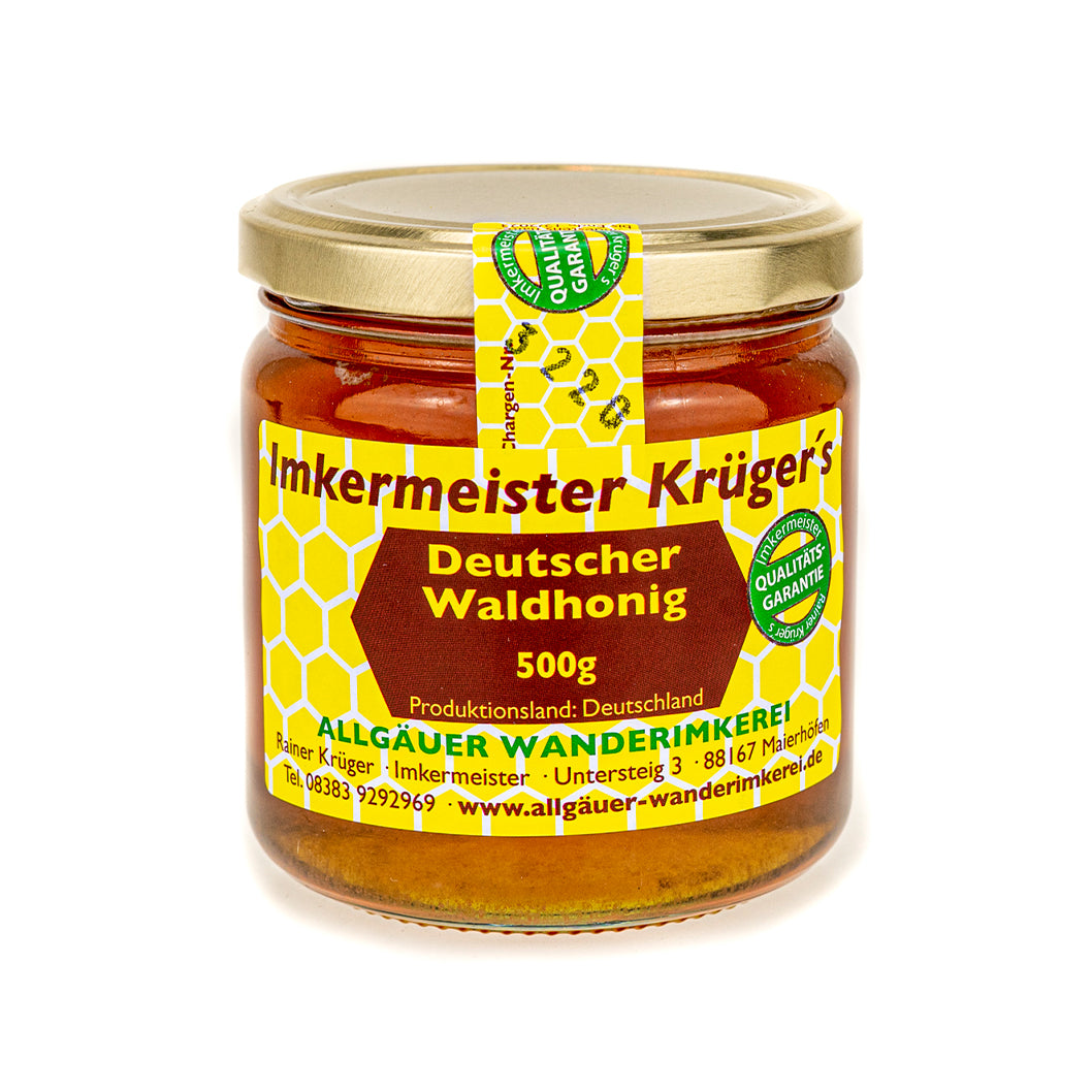 Deutscher Waldhonig 500g von der Allgäuer Wanderimkerei