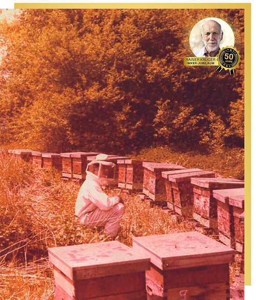 Bienenkrüger, Imkermeister Rainer Krüger von der Allgäuer Wanderimkerei