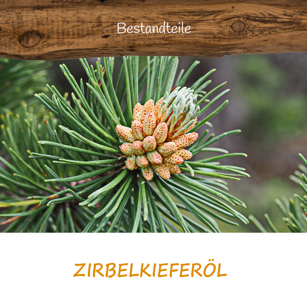 Kräuterhexe von der Allgäuer Wanderimkerei mit Propolis und Zirbelkieferöl