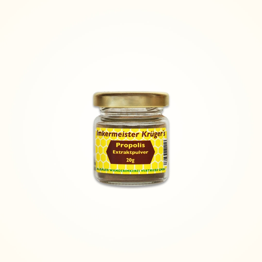Propolis-Extraktpulver 20g von der Allgäuer Wanderimkerei