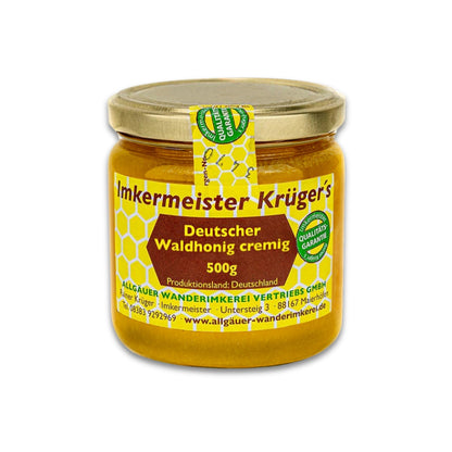 Deutscher Waldhonig cremig 500g von der Allgäuer Wanderimkerei