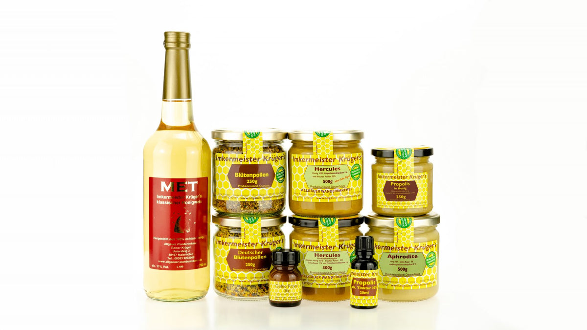 Bienenprodukte von der Allgäuer Wanderimkerei