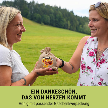 Geschenksäckchen„Einfach mal Danke...“ von der Allgäuer Wanderimkerei