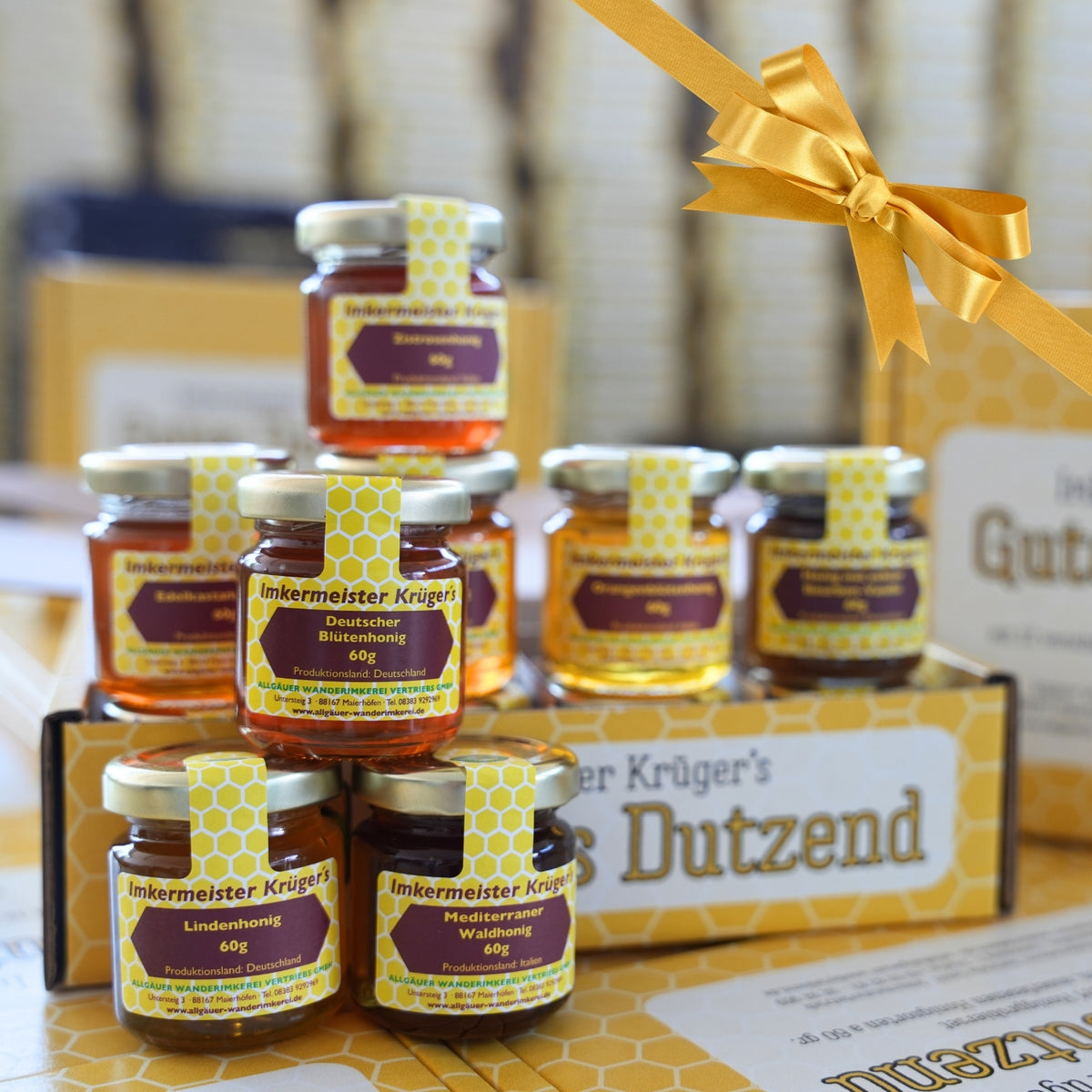 Imkermeister Krüger's Gutes Dutzend von der Allgäuer Wanderimkerei Geschenkidee