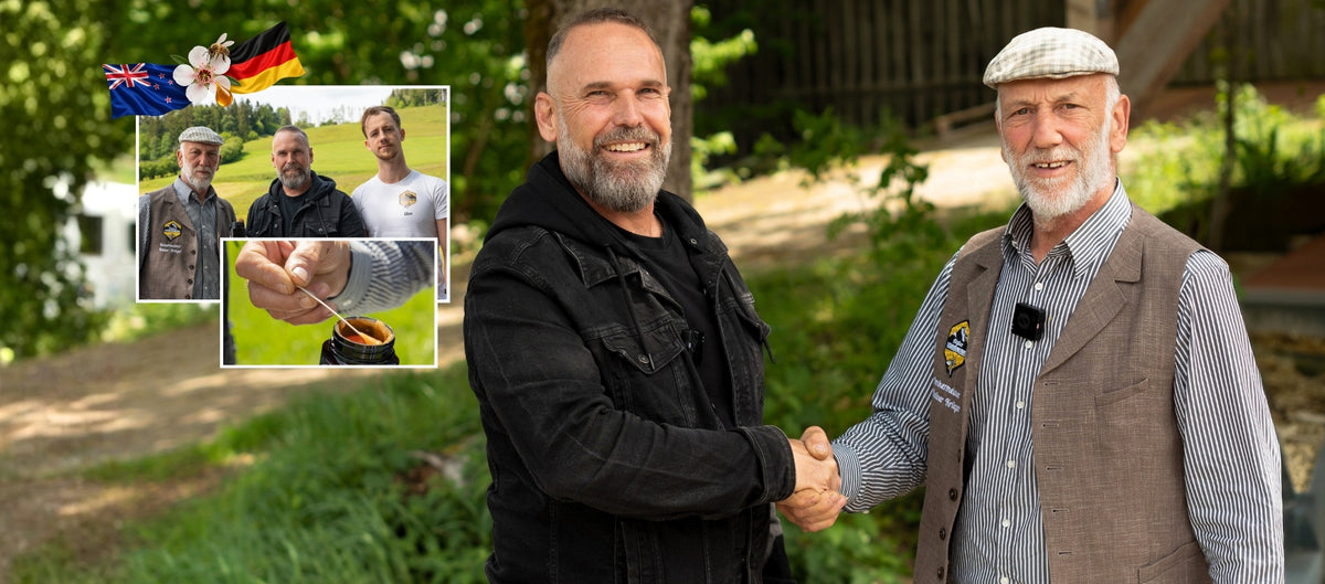 Imker Craig und Rainer Krüger